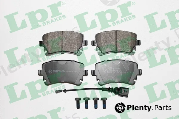 LPR 05P1206 — Brake Pad Set, disc brake