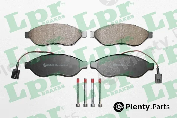 LPR 05P1698 — Brake Pad Set, disc brake