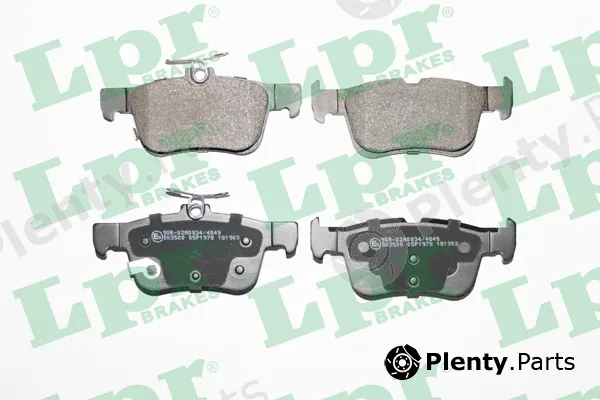 LPR 05P1978 — Brake Pad Set, disc brake