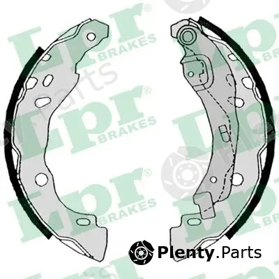 LPR 08630 — Brake Shoe Set