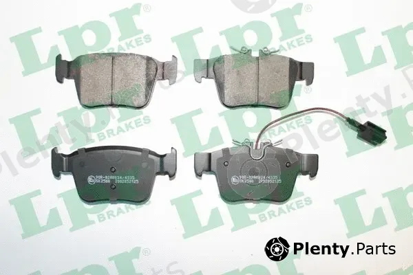 LPR 05P2125 — Brake Pad Set, disc brake