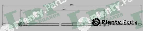 LPR C0752B — Cable Pull, parking brake