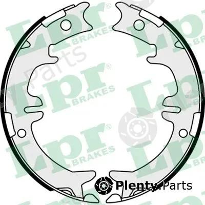 LPR 08340 — Brake Shoe Set, parking brake