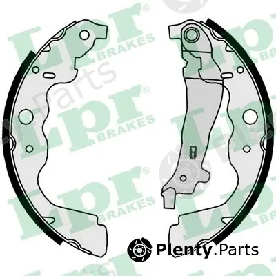 LPR 09890 — Brake Shoe Set