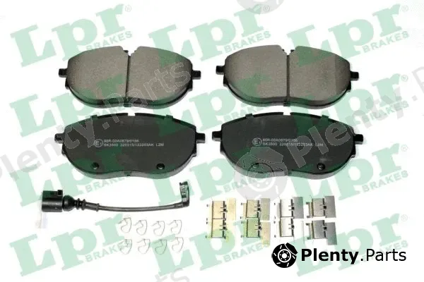 LPR 05P2253AK — Brake Pad Set, disc brake