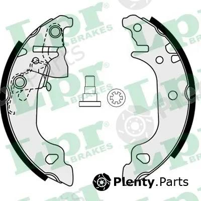 LPR 07920 — Brake Shoe Set