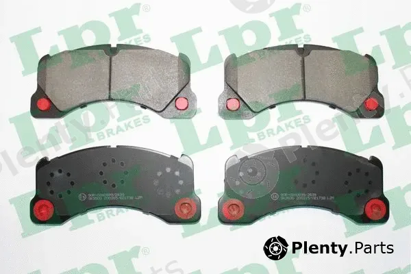 LPR 05P1738 — Brake Pad Set, disc brake