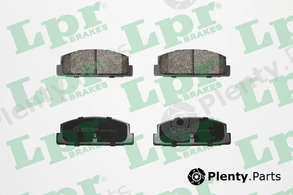 LPR 05P876 — Brake Pad Set, disc brake