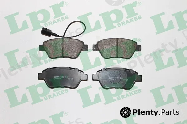 LPR 05P1225 — Brake Pad Set, disc brake