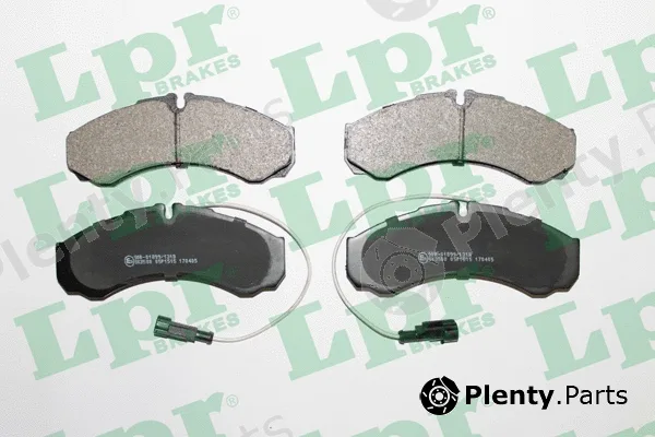 LPR 05P1515 — Brake Pad Set, disc brake