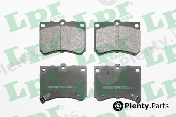 LPR 05P510 — Brake Pad Set, disc brake