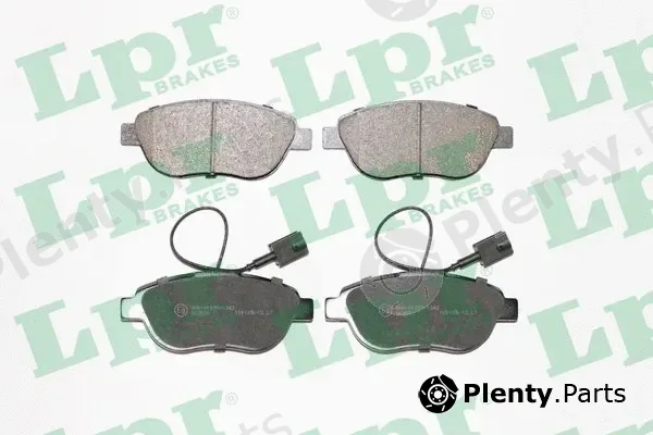 LPR 05P1657 — Brake Pad Set, disc brake