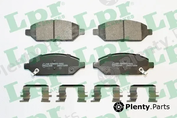LPR 05P2050K — Brake Pad Set, disc brake