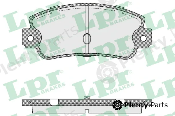 LPR 05P106 — Brake Pad Set, disc brake