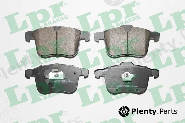 LPR 05P1244 — Brake Pad Set, disc brake