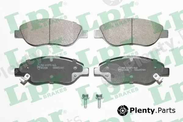 LPR 05P2001 — Brake Pad Set, disc brake