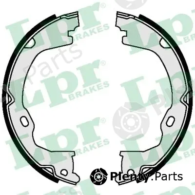 LPR 09550 — Brake Shoe Set, parking brake