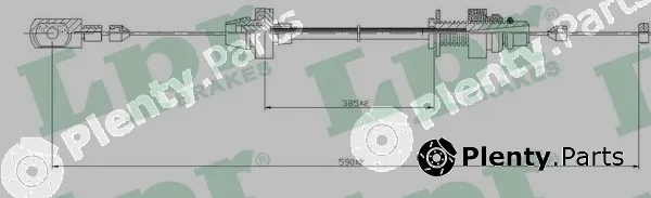 LPR C0161A — Accelerator Cable