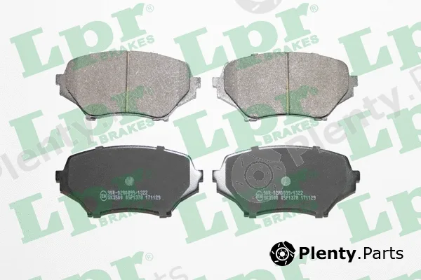 LPR 05P1378 — Brake Pad Set, disc brake