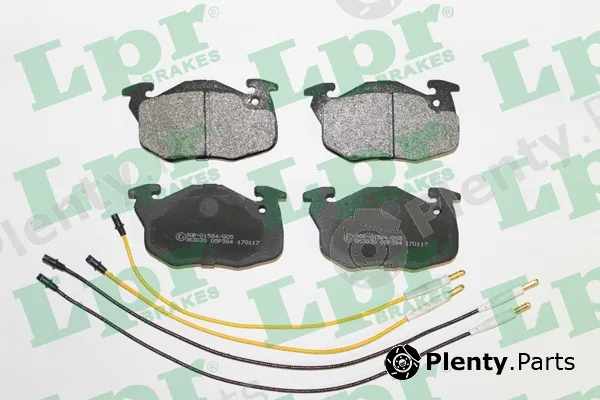 LPR 05P384 — Brake Pad Set, disc brake