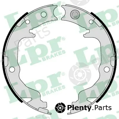 LPR 09540 — Brake Shoe Set, parking brake