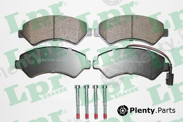 LPR 05P1288 — Brake Pad Set, disc brake