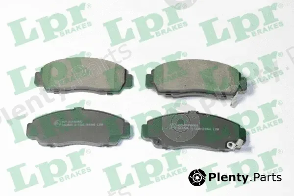 LPR 05P1840 — Brake Pad Set, disc brake