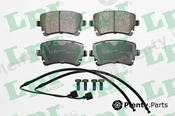 LPR 05P1398A — Brake Pad Set, disc brake