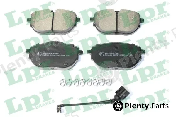 LPR 05P2254A — Brake Pad Set, disc brake