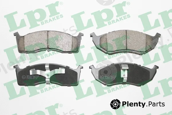 LPR 05P629 — Brake Pad Set, disc brake