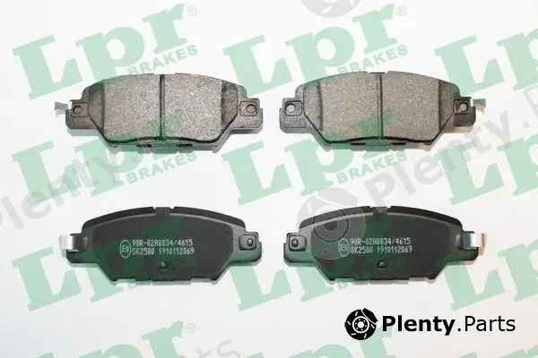LPR 05P2069 — Brake Pad Set, disc brake