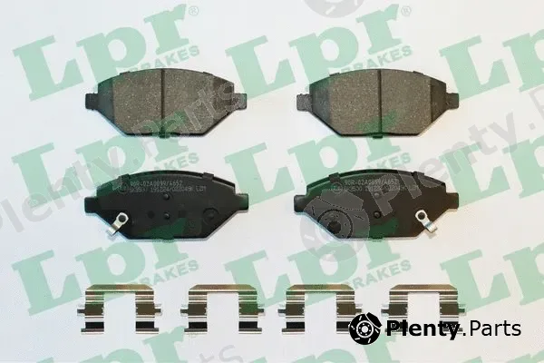 LPR 05P2049K — Brake Pad Set, disc brake