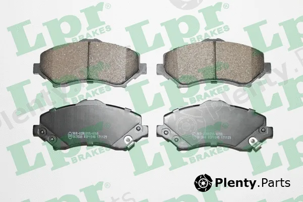 LPR 05P1548 — Brake Pad Set, disc brake
