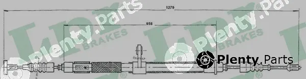 LPR C0020B — Cable Pull, parking brake