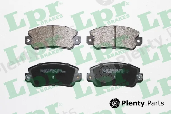 LPR 05P128 — Brake Pad Set, disc brake