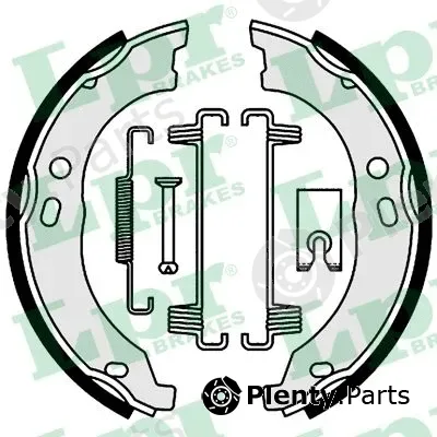 LPR 01003 — Brake Shoe Set, parking brake