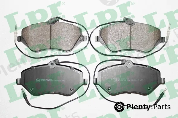 LPR 05P1202 — Brake Pad Set, disc brake