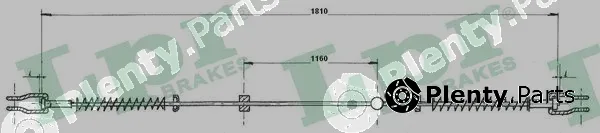 LPR C0987B — Cable Pull, parking brake
