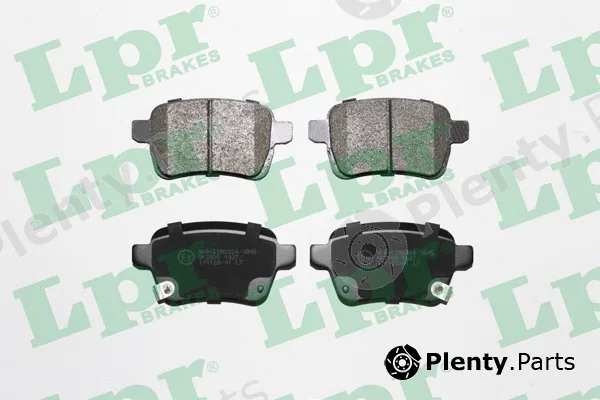 LPR 05P1827 — Brake Pad Set, disc brake
