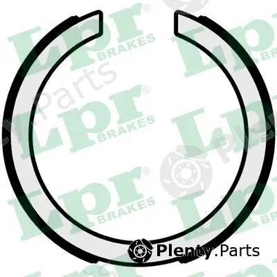 LPR 01095 — Brake Shoe Set, parking brake