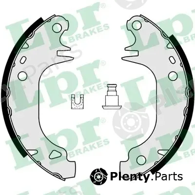 LPR 02900 — Brake Shoe Set