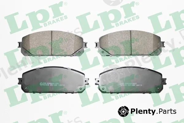 LPR 05P1956 — Brake Pad Set, disc brake