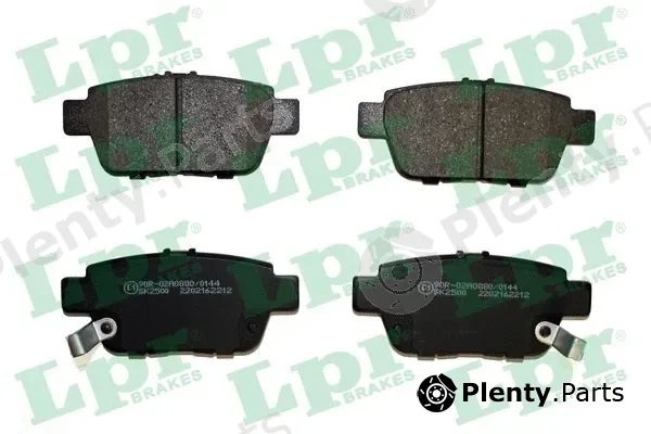 LPR 05P2212 — Brake Pad Set, disc brake