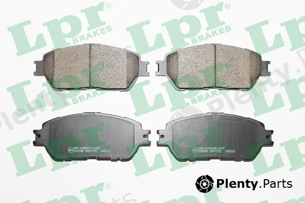 LPR 05P1792 — Brake Pad Set, disc brake