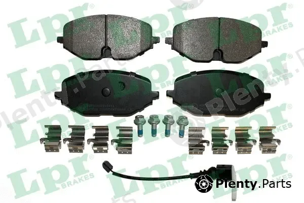 LPR 05P2184AK — Brake Pad Set, disc brake