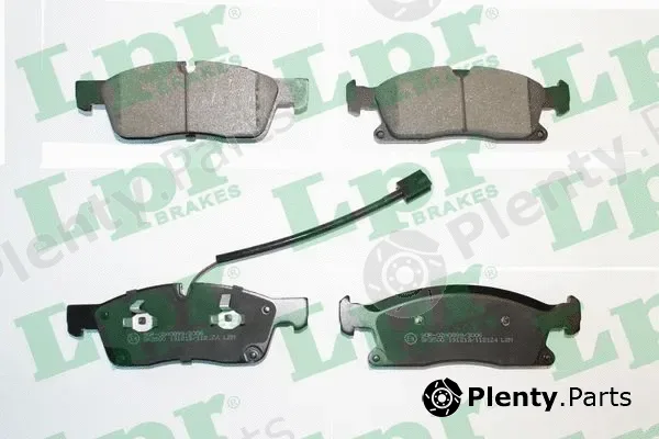 LPR 05P2124 — Brake Pad Set, disc brake