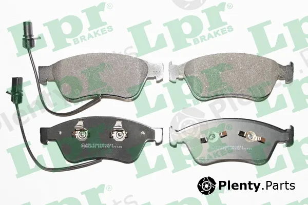 LPR 05P1772 — Brake Pad Set, disc brake