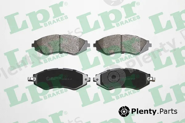 LPR 05P1208 — Brake Pad Set, disc brake