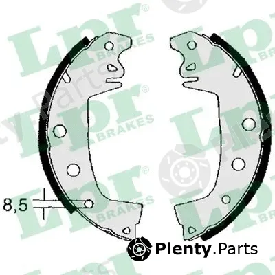 LPR 02970 — Brake Shoe Set