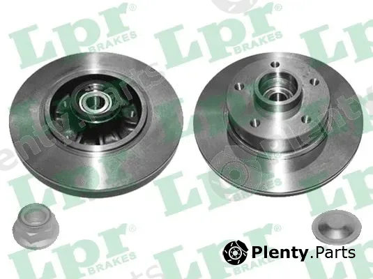 LPR R1040PCA — Brake Disc LPR HUB BRAKE DISC LINE